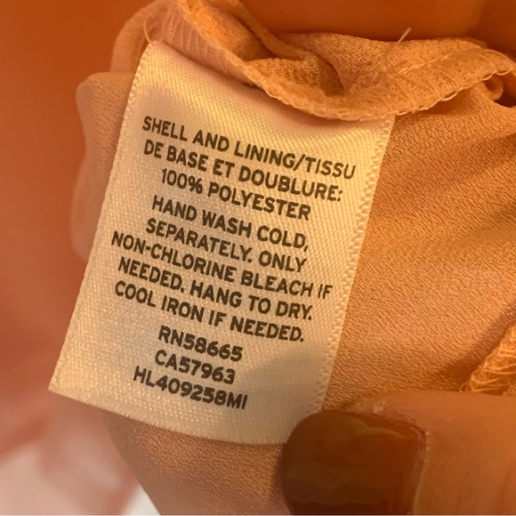 Chelsea28 Women’s Pink Camisole V Neck Mesh Hem Layered Look Size XS NWT - Picture 5 of 7